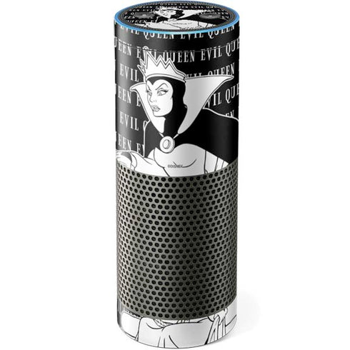 Disney Villains Evil Queen Black and White Amazon Echo Skin
