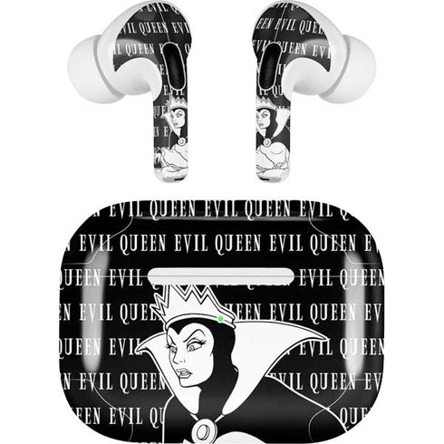 Disney Villains Evil Queen Black and White Apple AirPods Pro Skin