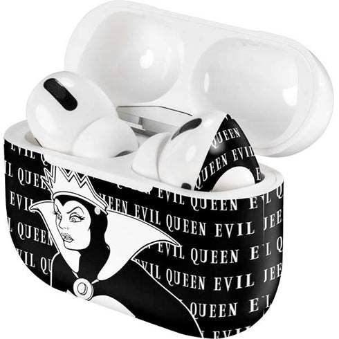 Disney Villains Evil Queen Black and White Apple AirPods Pro Skin