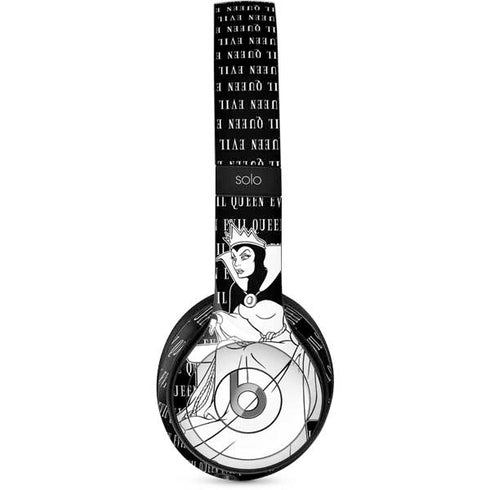Disney Villains Evil Queen Black and White Beats Solo 2 Wired Skin