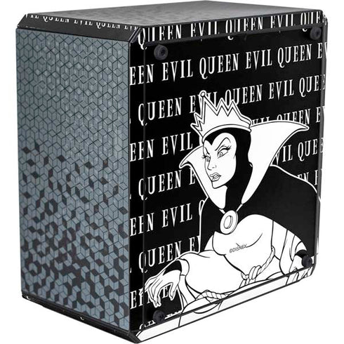 Disney Villains Evil Queen Black and White Cooler Master MasterBox Q300L Mini Tower Skin