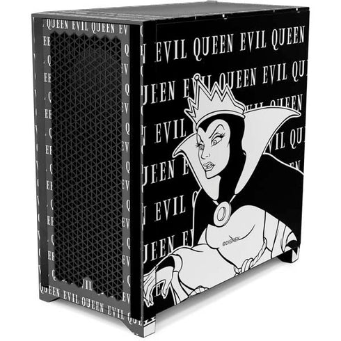 Disney Villains Evil Queen Black and White Corsair 4000D Tempered Glass Mid-Tower ATX Case Skin
