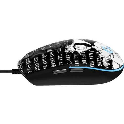 Disney Villains Evil Queen Black and White G203 Prodigy RGB Wired Gaming Mouse Skin