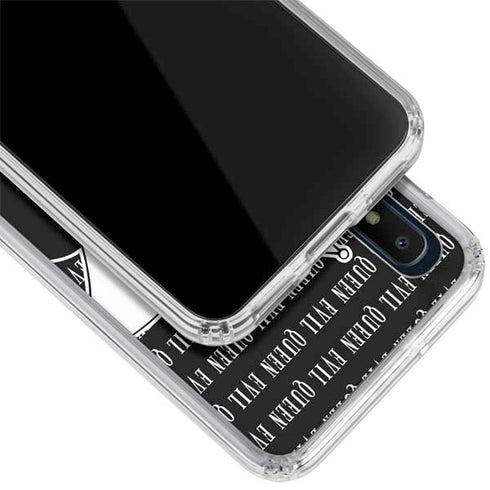 Disney Villains Evil Queen Black and White Galaxy A10e Clear Case