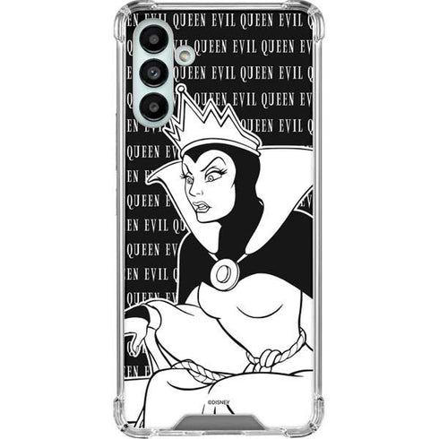 Disney Villains Evil Queen Black and White Galaxy A13 5G Clear Case