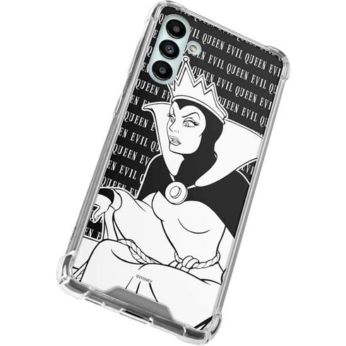 Disney Villains Evil Queen Black and White Galaxy A13 5G Clear Case