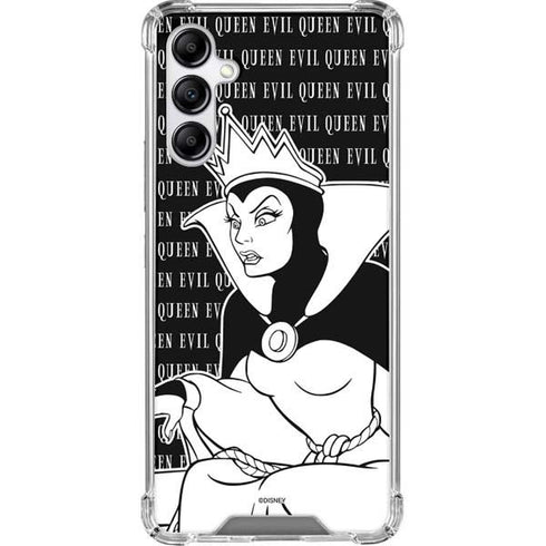 Disney Villains Evil Queen Black and White Galaxy A14 5G Clear Case
