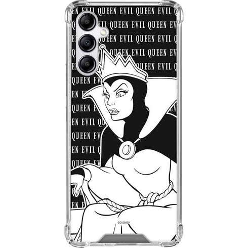 Disney Villains Evil Queen Black and White Galaxy A15 5G Clear Case