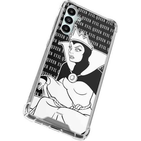 Disney Villains Evil Queen Black and White Galaxy A15 5G Clear Case