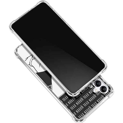 Disney Villains Evil Queen Black and White Galaxy A15 5G Clear Case