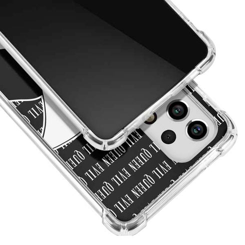Disney Villains Evil Queen Black and White Galaxy A53 5G Clear Case