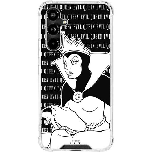 Disney Villains Evil Queen Black and White Galaxy A54 5G Clear Case