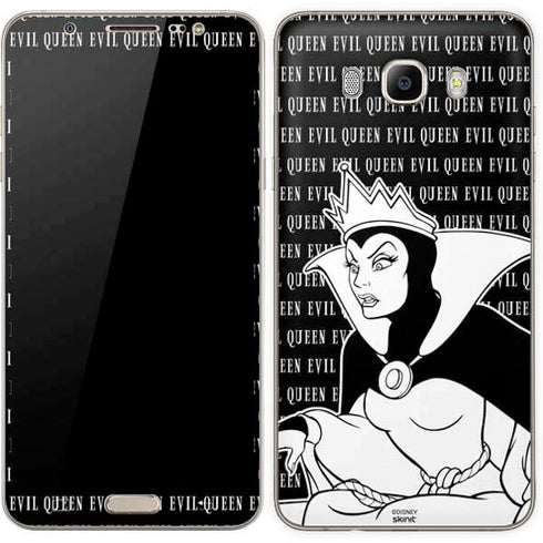 Disney Villains Evil Queen Black and White Galaxy J7 Skin