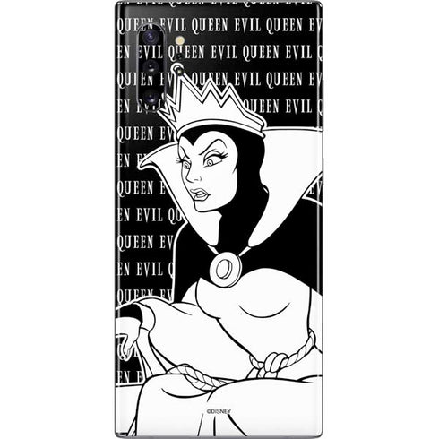 Disney Villains Evil Queen Black and White Galaxy Note 10 Plus Skin