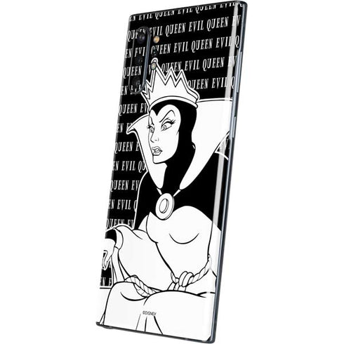 Disney Villains Evil Queen Black and White Galaxy Note 10 Plus Skin