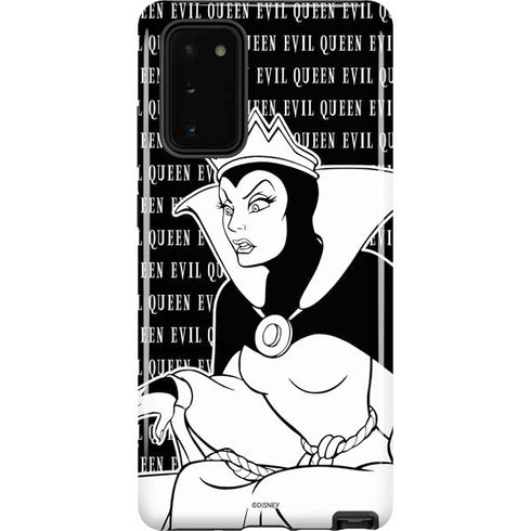 Disney Villains Evil Queen Black and White Galaxy Note20 5G Pro Case