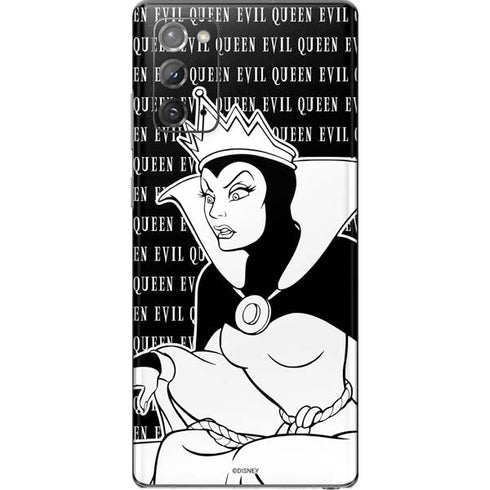 Disney Villains Evil Queen Black and White Galaxy Note20 5G Skin
