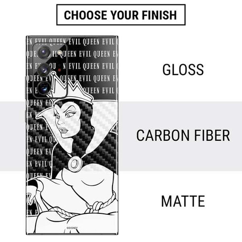 Disney Villains Evil Queen Black and White Galaxy Note20 Ultra 5G Skin