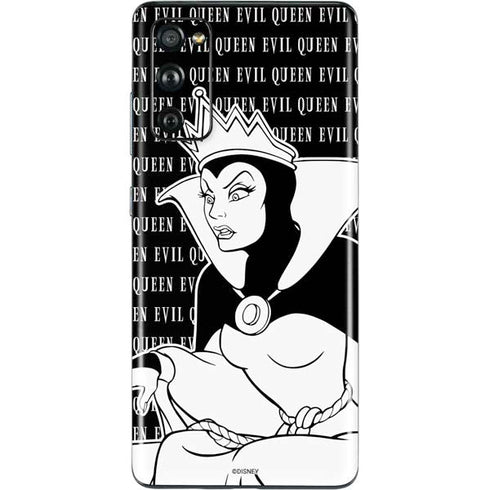 Disney Villains Evil Queen Black and White Galaxy S20 Fan Edition Skin