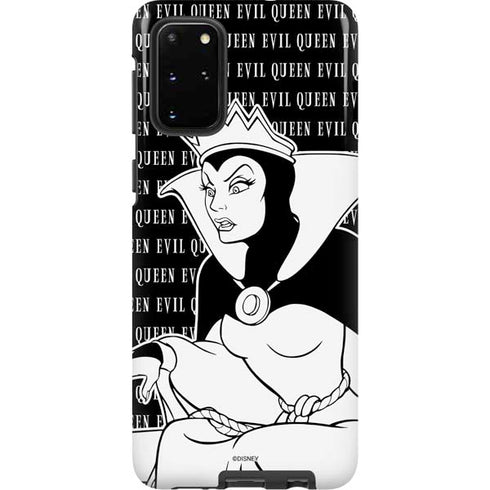 Disney Villains Evil Queen Black and White Galaxy S20 Plus Pro Case