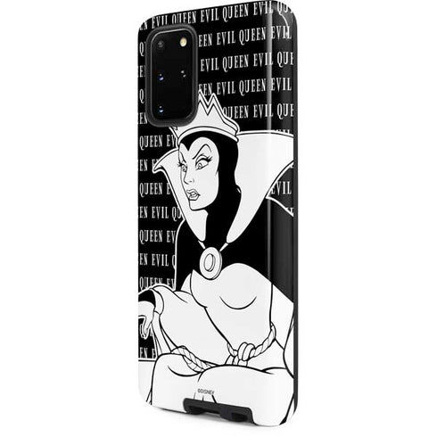Disney Villains Evil Queen Black and White Galaxy S20 Plus Pro Case