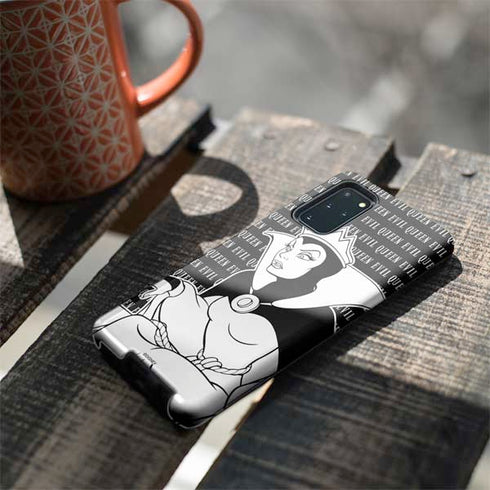 Disney Villains Evil Queen Black and White Galaxy S20 Plus Pro Case