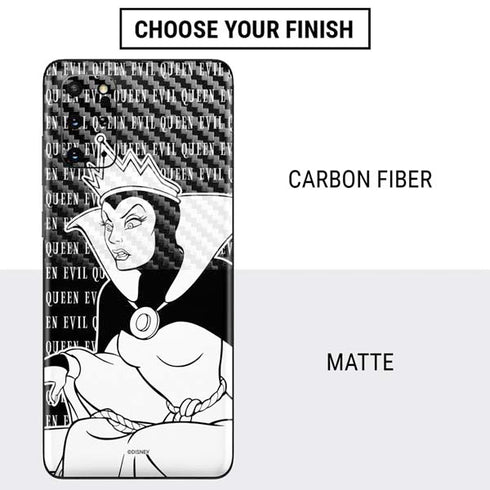 Disney Villains Evil Queen Black and White Galaxy S20 Plus Skin