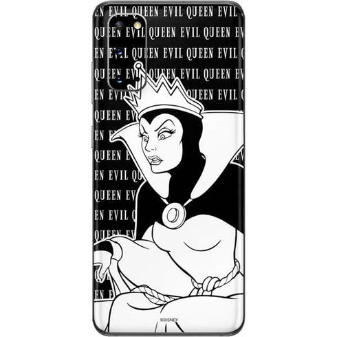 Disney Villains Evil Queen Black and White Galaxy S20 Skin