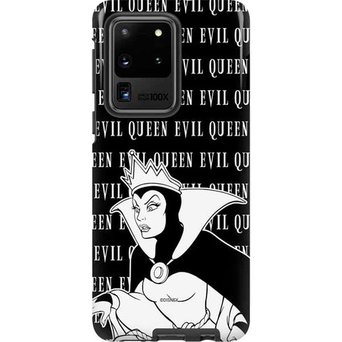 Disney Villains Evil Queen Black and White Galaxy S20 Ultra 5G Pro Case