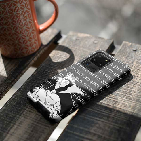 Disney Villains Evil Queen Black and White Galaxy S20 Ultra 5G Pro Case