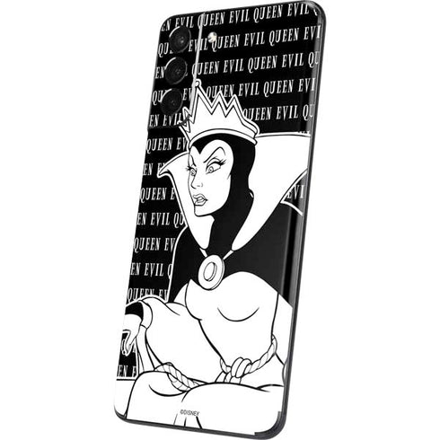 Disney Villains Evil Queen Black and White Galaxy S21 5G Skin