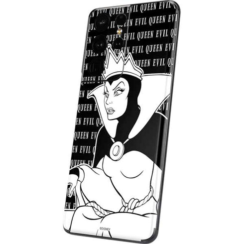 Disney Villains Evil Queen Black and White Galaxy S21 Ultra 5G Skin