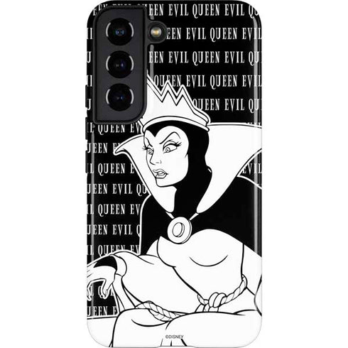 Disney Villains Evil Queen Black and White Galaxy S22 Pro Case