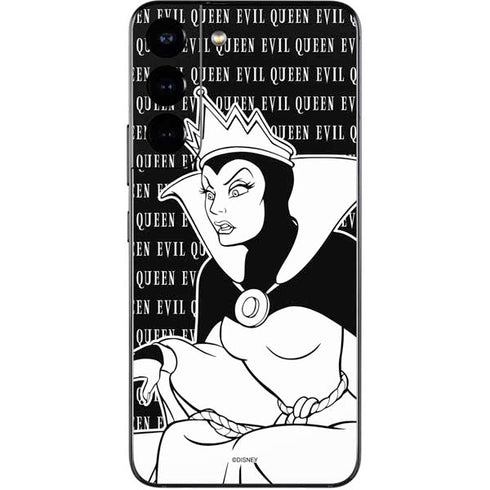 Disney Villains Evil Queen Black and White Galaxy S22 Skin
