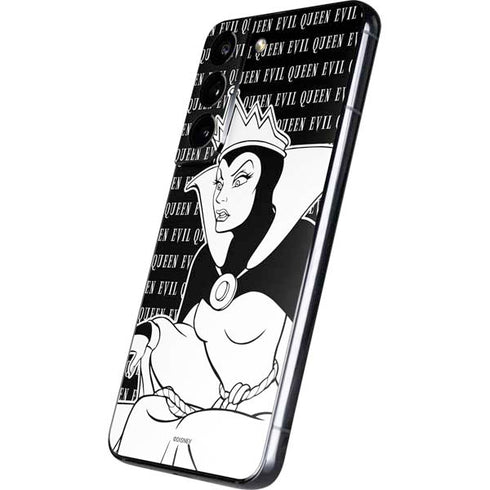 Disney Villains Evil Queen Black and White Galaxy S22 Skin