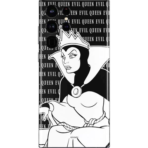 Disney Villains Evil Queen Black and White Galaxy S22 Ultra Skin