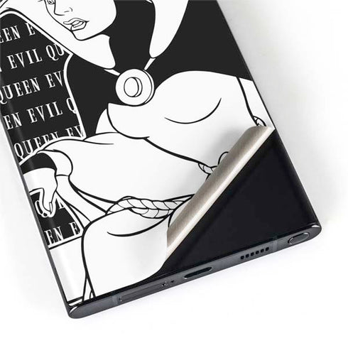Disney Villains Evil Queen Black and White Galaxy S22 Ultra Skin