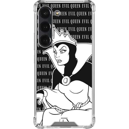 Disney Villains Evil Queen Black and White Galaxy S23 Clear Case