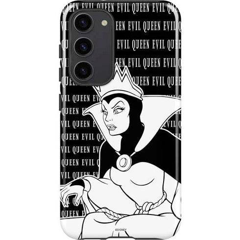 Disney Villains Evil Queen Black and White Galaxy S23 Plus Pro Case