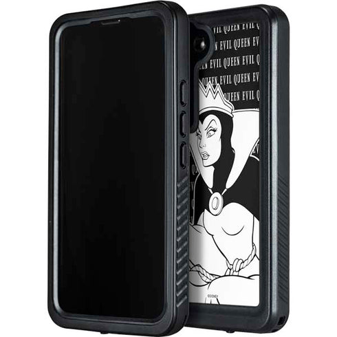 Disney Villains Evil Queen Black and White Galaxy S23 Plus Waterproof Case