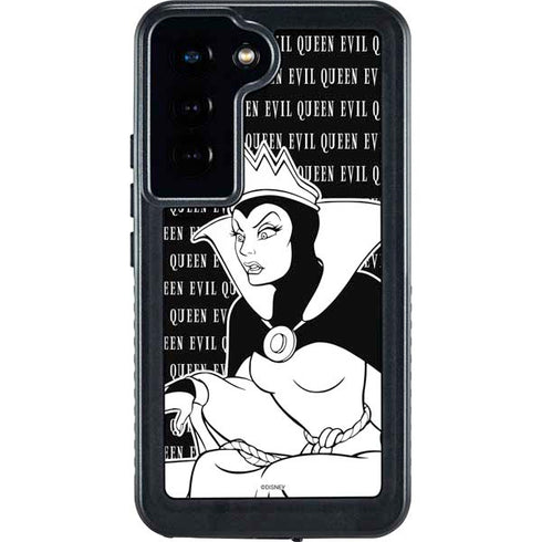 Disney Villains Evil Queen Black and White Galaxy S23 Waterproof Case