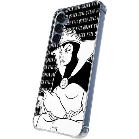 Disney Villains Evil Queen Black and White Galaxy S24 Clear Case