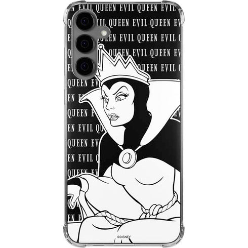 Disney Villains Evil Queen Black and White Galaxy S24 Plus Clear Case