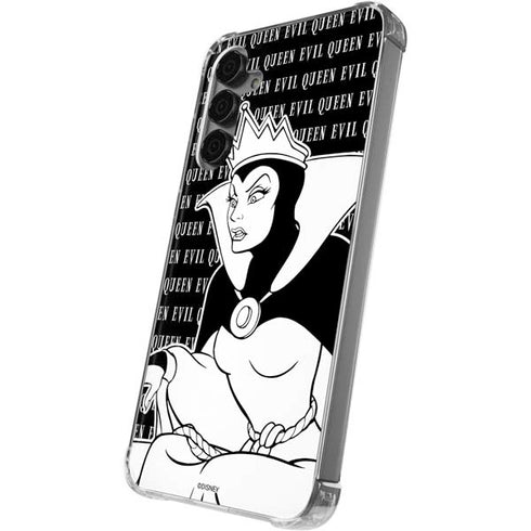 Disney Villains Evil Queen Black and White Galaxy S24 Plus Clear Case