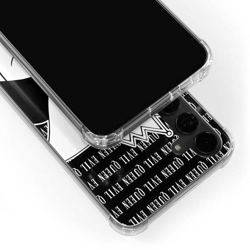 Disney Villains Evil Queen Black and White Galaxy S24 Plus Clear Case