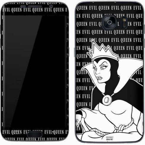 Disney Villains Evil Queen Black and White Galaxy S7 Skin