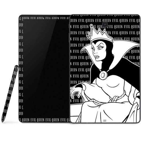 Disney Villains Evil Queen Black and White Samsung Galaxy Tab Skin