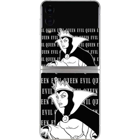 Disney Villains Evil Queen Black and White Galaxy Z Flip3 5G Skin