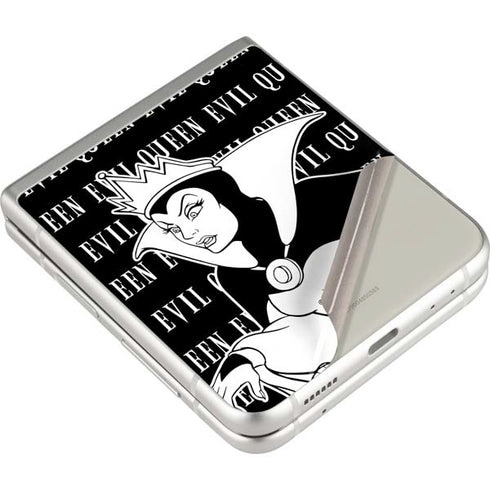 Disney Villains Evil Queen Black and White Galaxy Z Flip3 5G Skin