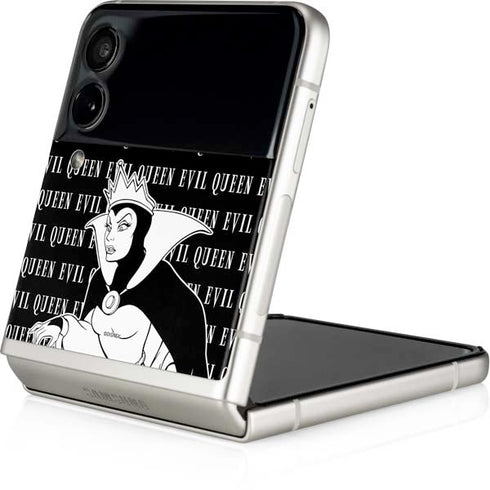 Disney Villains Evil Queen Black and White Galaxy Z Flip3 5G Skin